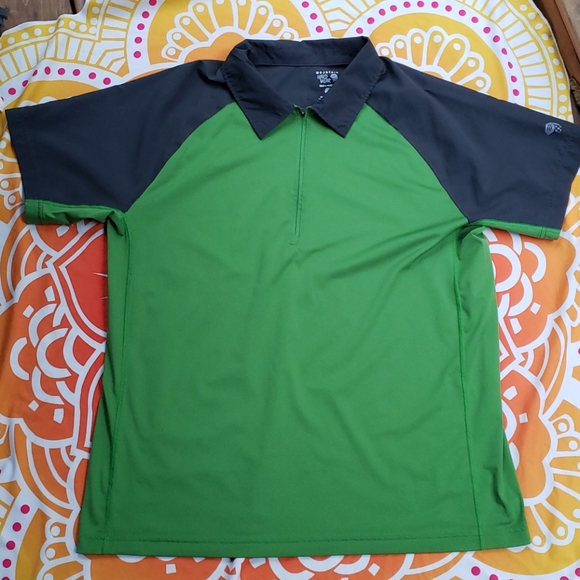 Mountain Hardwear Other - Mountain Hardwear zip neck polo